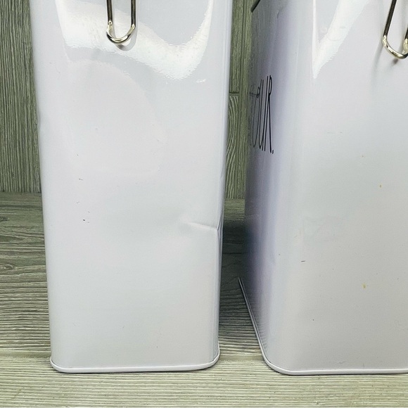 Rae Dunn Tin Recipe Box w/ 24 Cards sealable flour & tea decorative containers - Picture 14 of 16